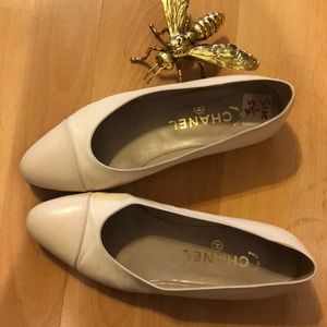 Authentic vintage Chanel flats